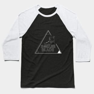 Roller Blade triangle - Rollerblade & Inline skate Baseball T-Shirt